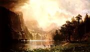 Albert Bierstadt The Sierra Nevada in California china oil painting reproduction